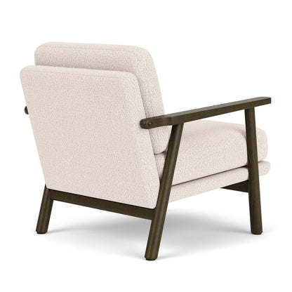 Archie Dark Walnut Armchair