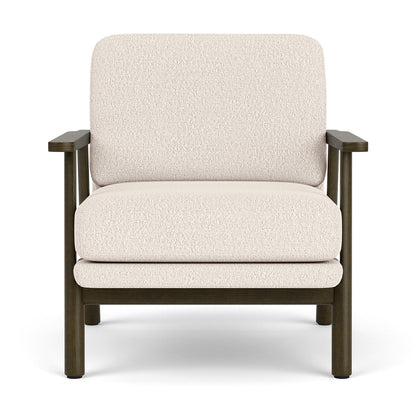 Archie Dark Walnut Armchair