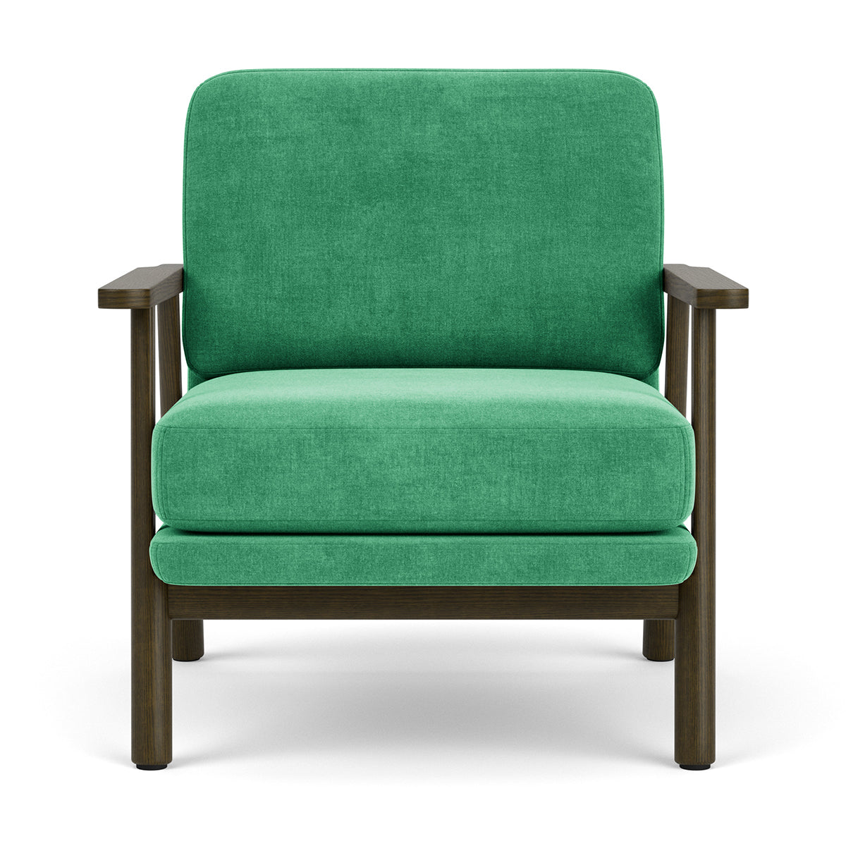 Archie Dark Walnut Armchair