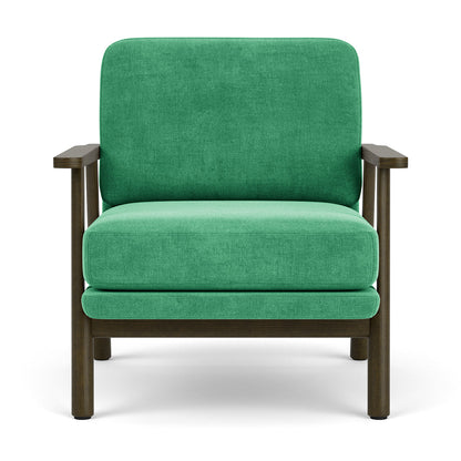 Archie Dark Walnut Armchair