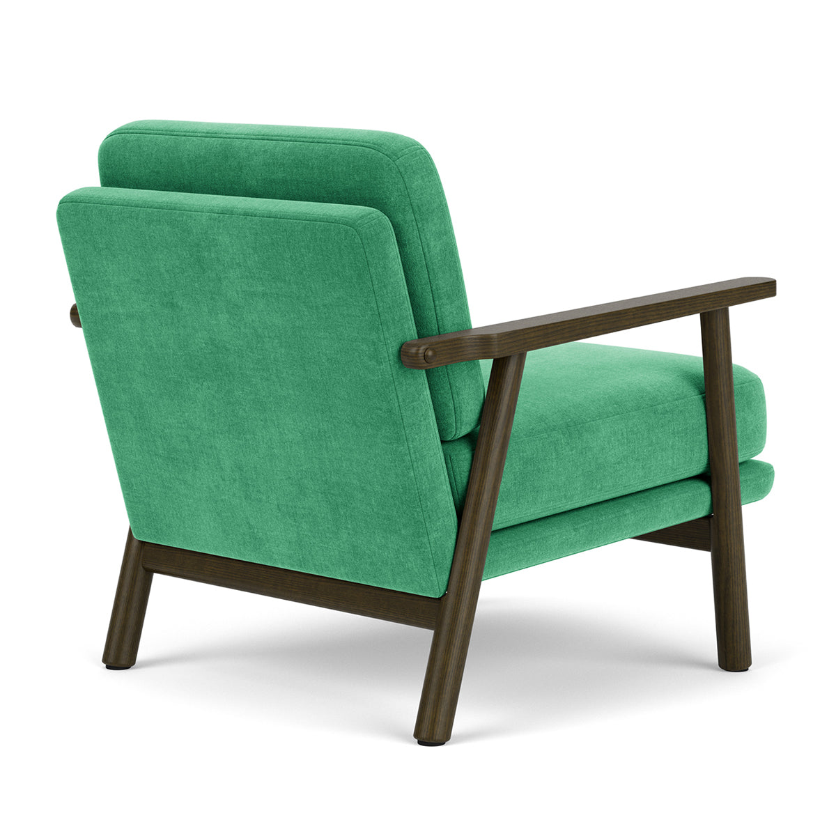 Archie Dark Walnut Armchair