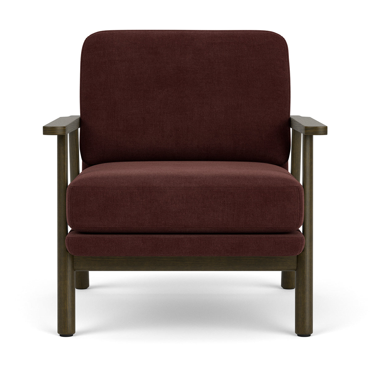 Archie Dark Walnut Armchair