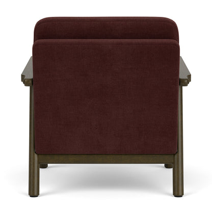 Archie Dark Walnut Armchair