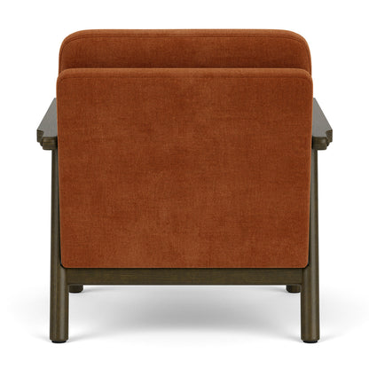 Archie Dark Walnut Armchair