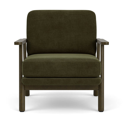 Archie Dark Walnut Armchair