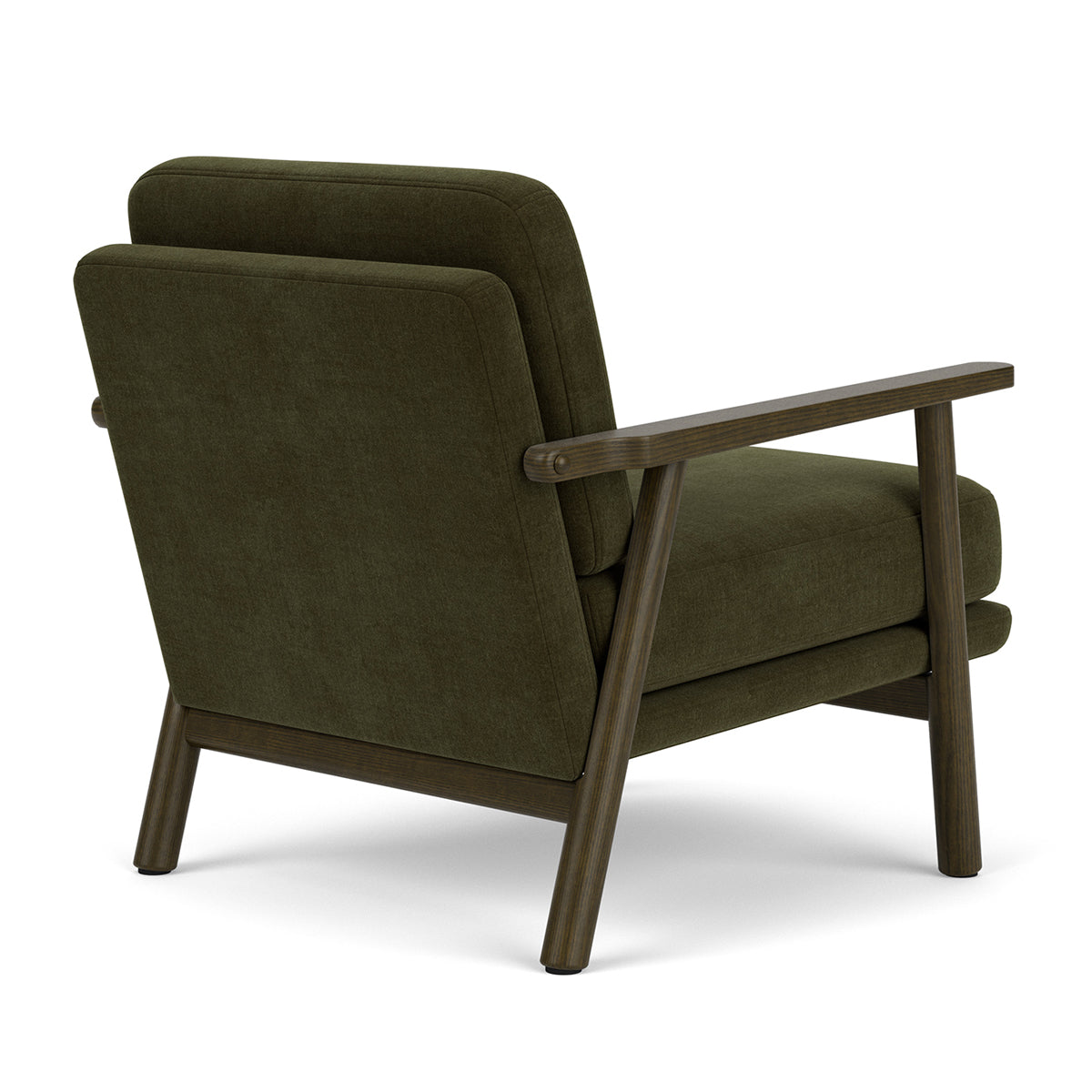 Archie Dark Walnut Armchair