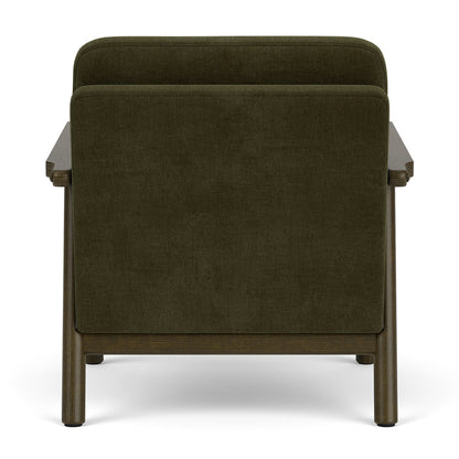 Archie Dark Walnut Armchair