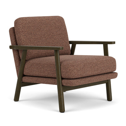 Archie Dark Walnut Armchair