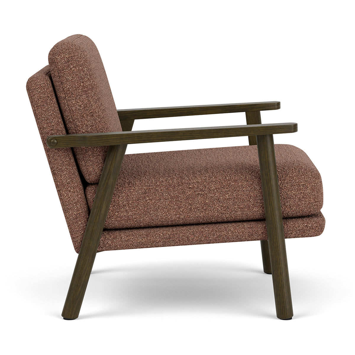 Archie Dark Walnut Armchair