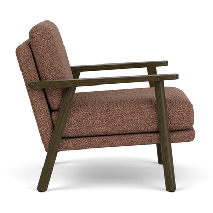 Archie Dark Walnut Armchair