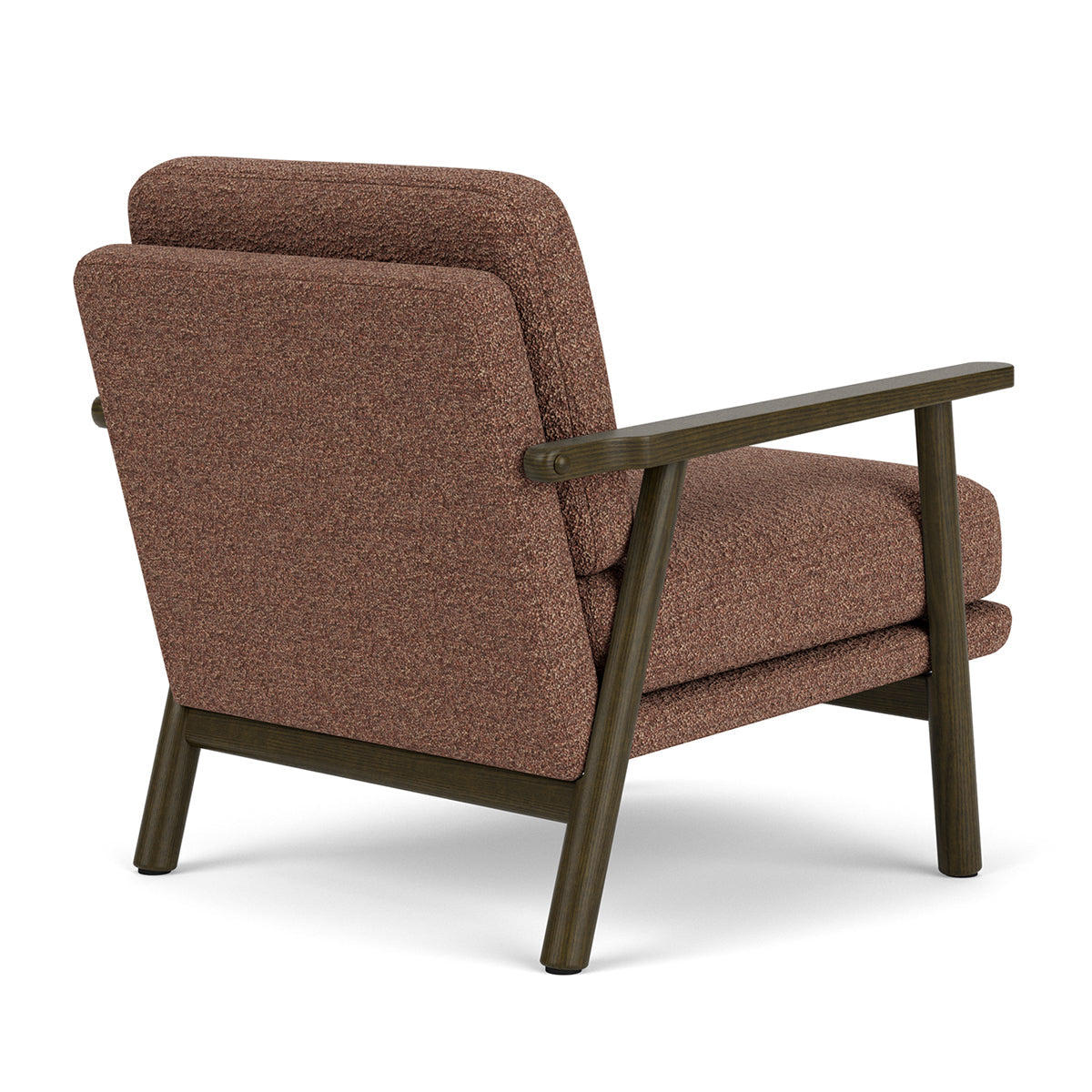 Archie Dark Walnut Armchair