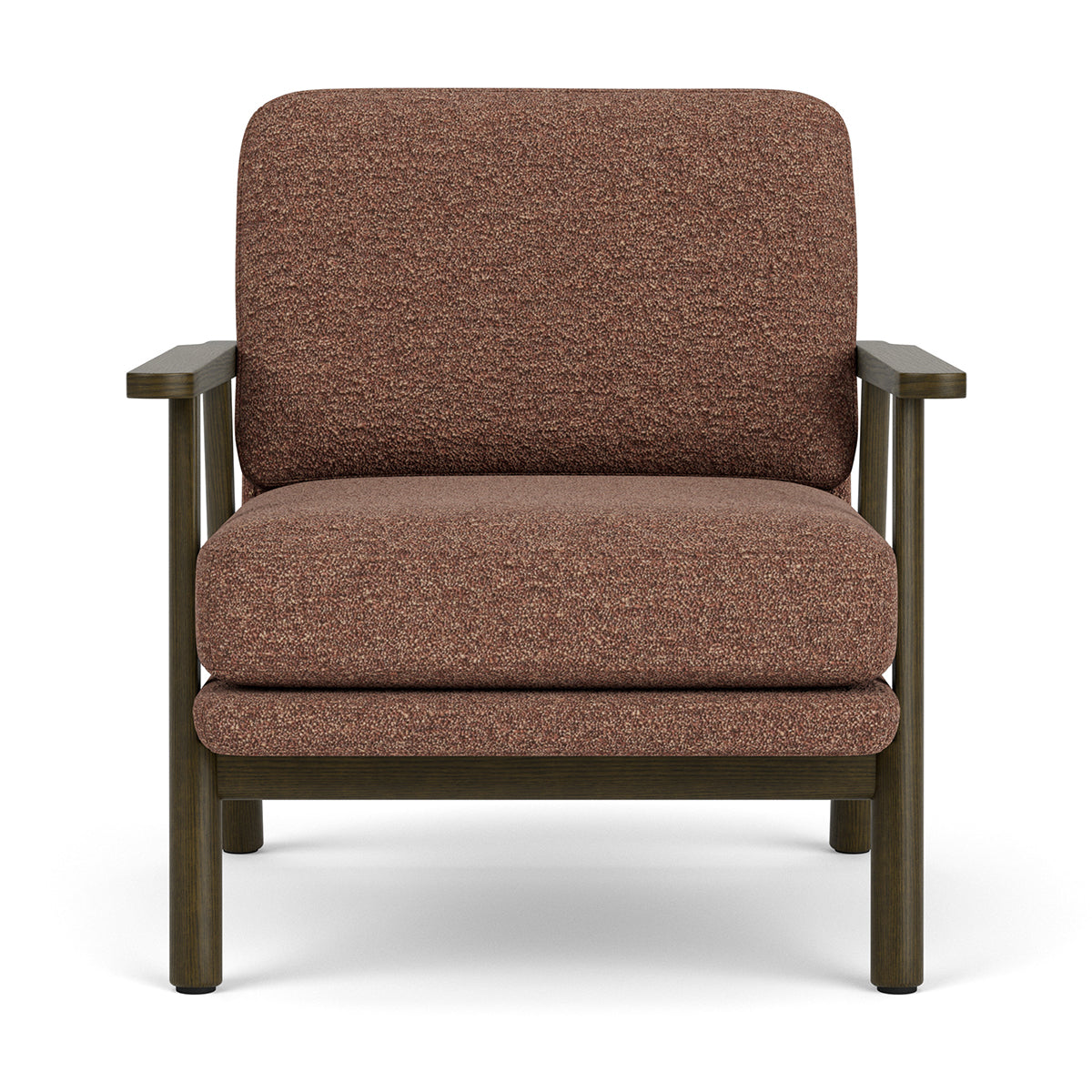 Archie Dark Walnut Armchair