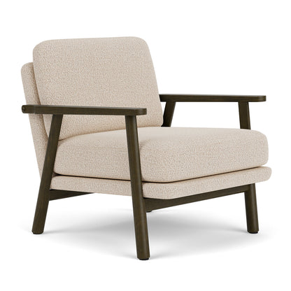 Archie Dark Walnut Armchair