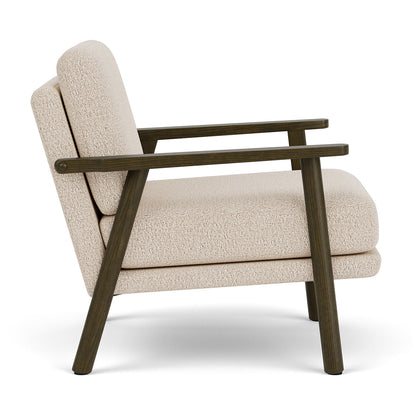 Archie Dark Walnut Armchair