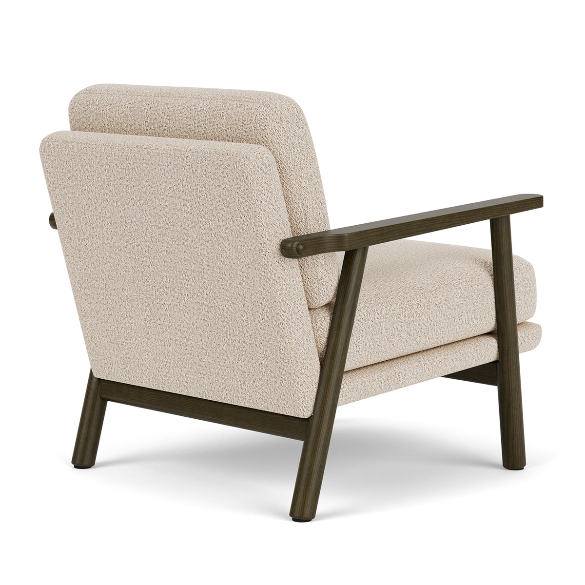 Archie Dark Walnut Armchair