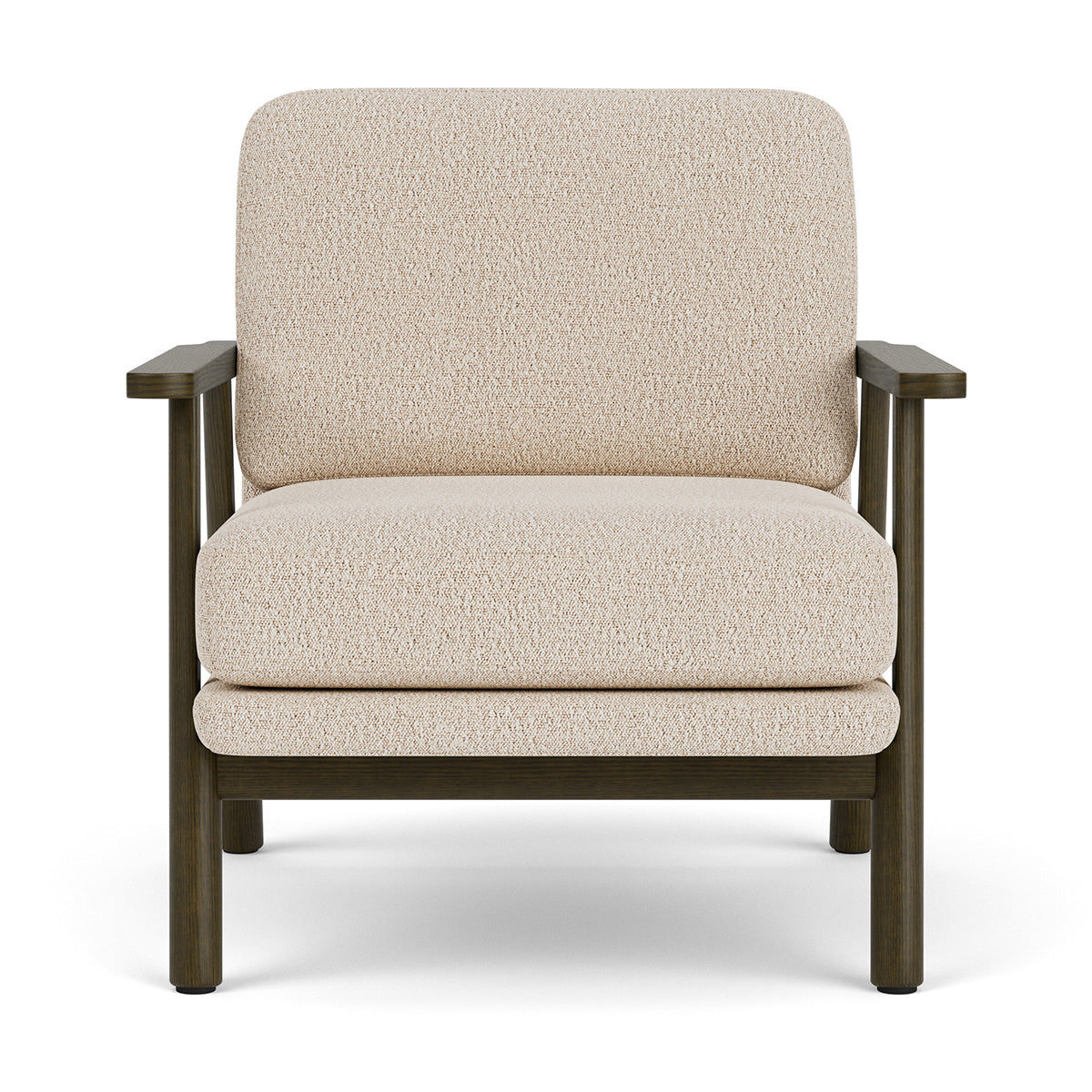 Archie Dark Walnut Armchair