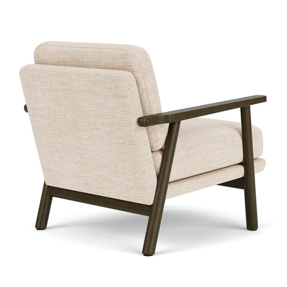 Archie Dark Walnut Armchair
