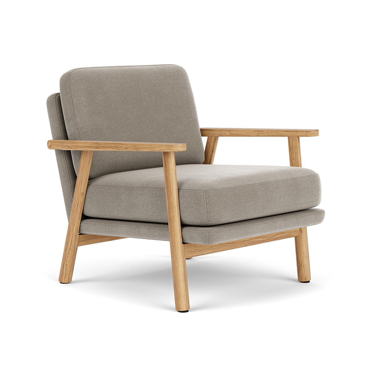 Archie Oak Armchair