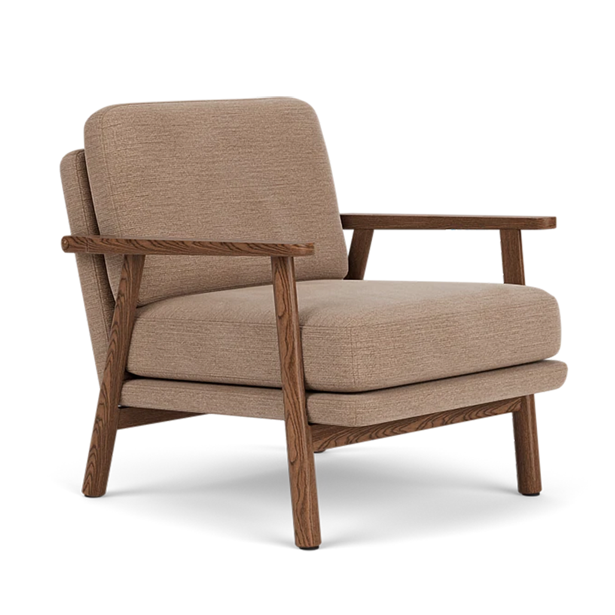 Archie Walnut Armchair