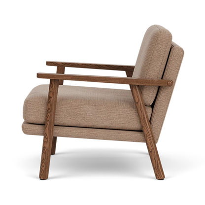 Archie Walnut Armchair