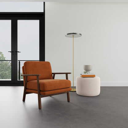 Archie Walnut Armchair