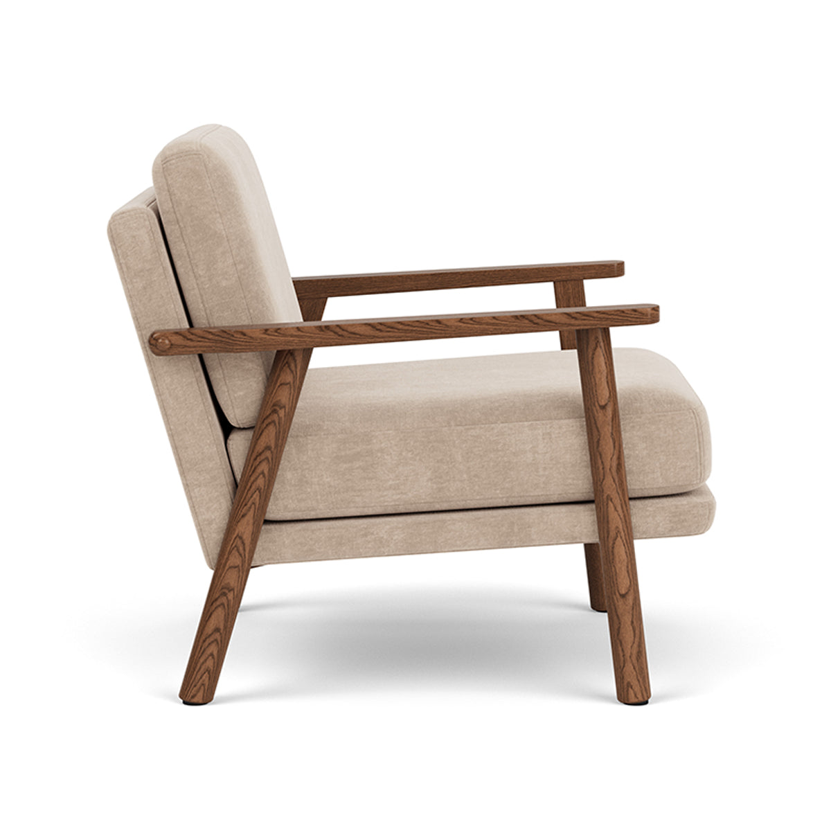 Archie Walnut Armchair