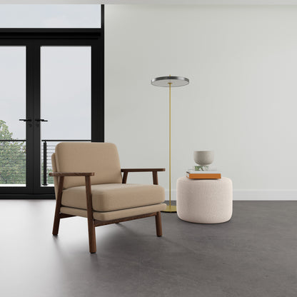 Archie Walnut Armchair