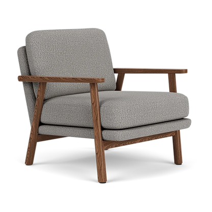 Archie Walnut Armchair
