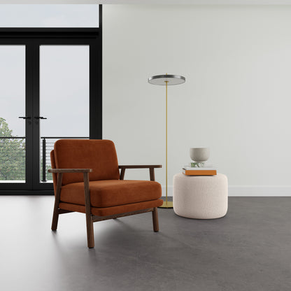 Archie Walnut Armchair