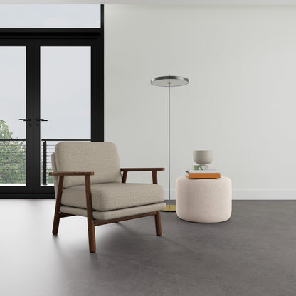 Archie Walnut Armchair