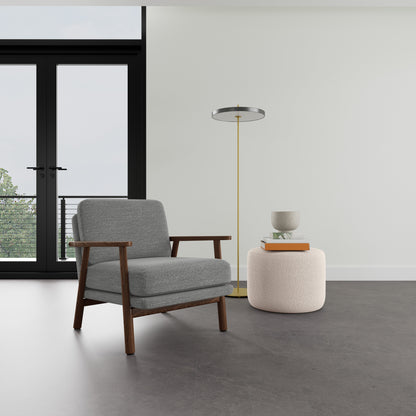 Archie Walnut Armchair