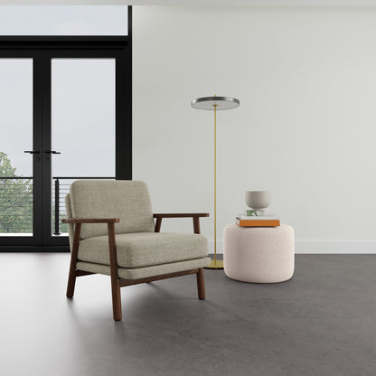 Archie Walnut Armchair