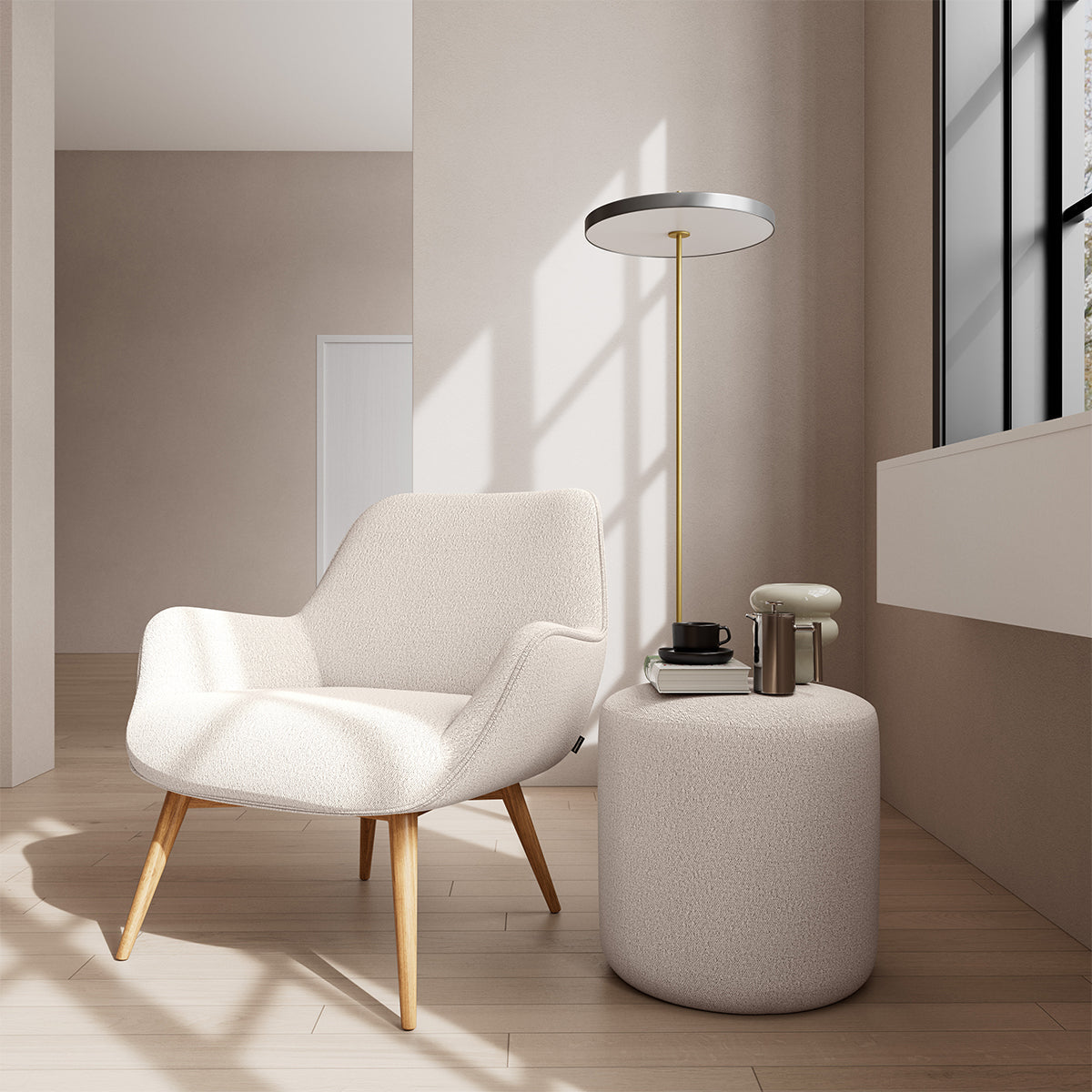 Oscar Boucle Armchair