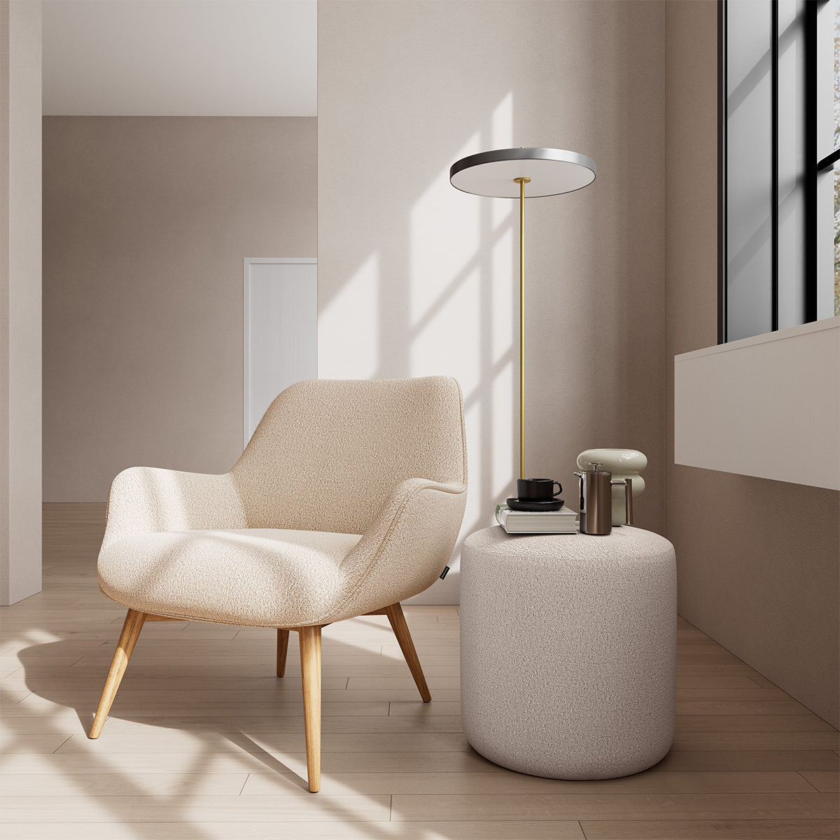 Oscar Boucle Armchair