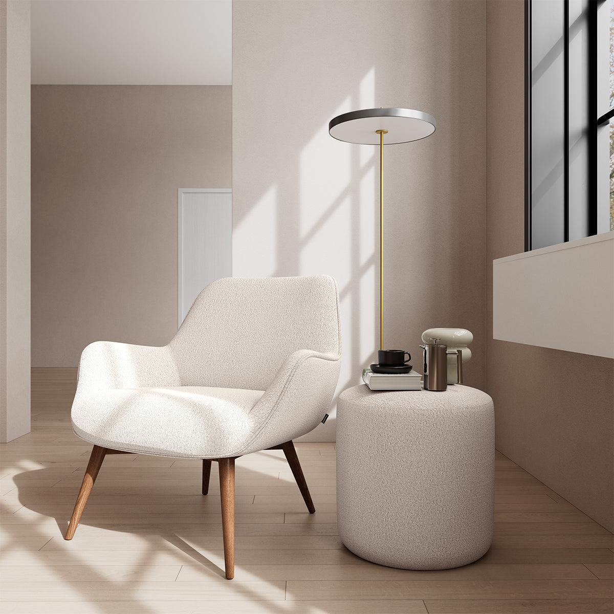 Oscar Boucle Armchair