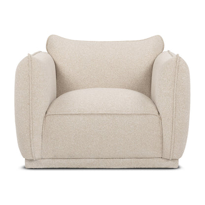 Valentina Fabric Swivel Armchair