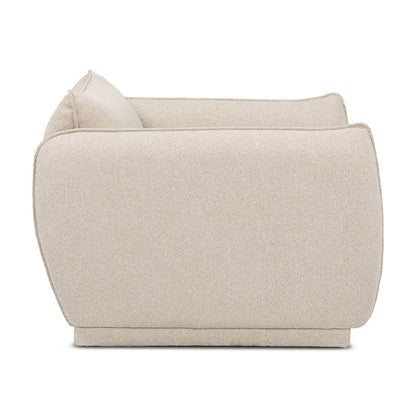 Valentina Fabric Swivel Armchair