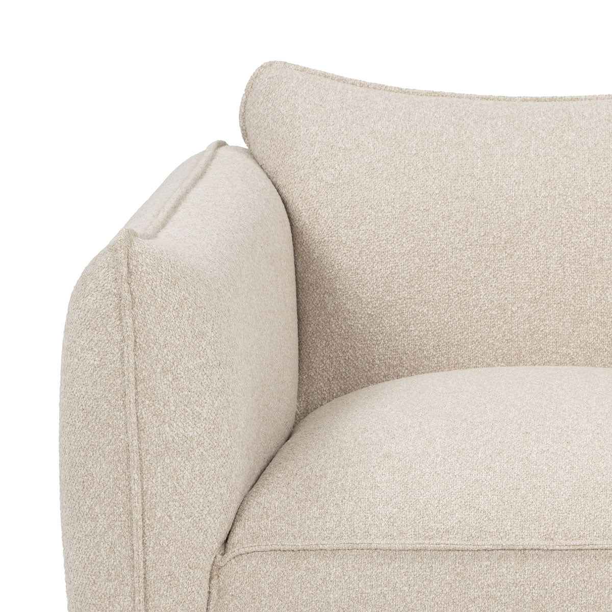 Valentina Fabric Swivel Armchair