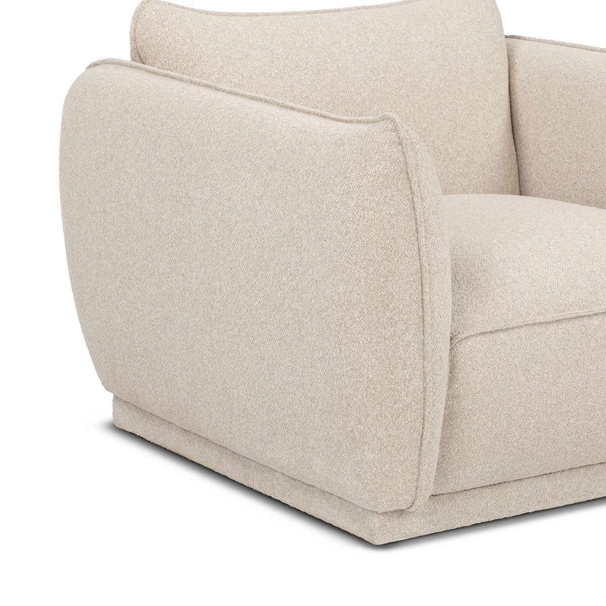Valentina Fabric Swivel Armchair