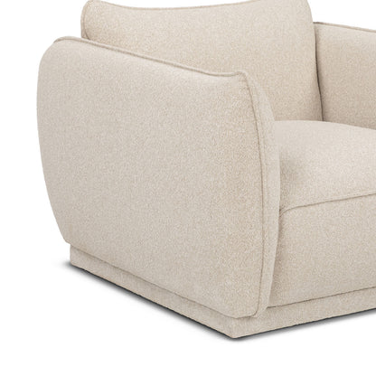 Valentina Fabric Swivel Armchair