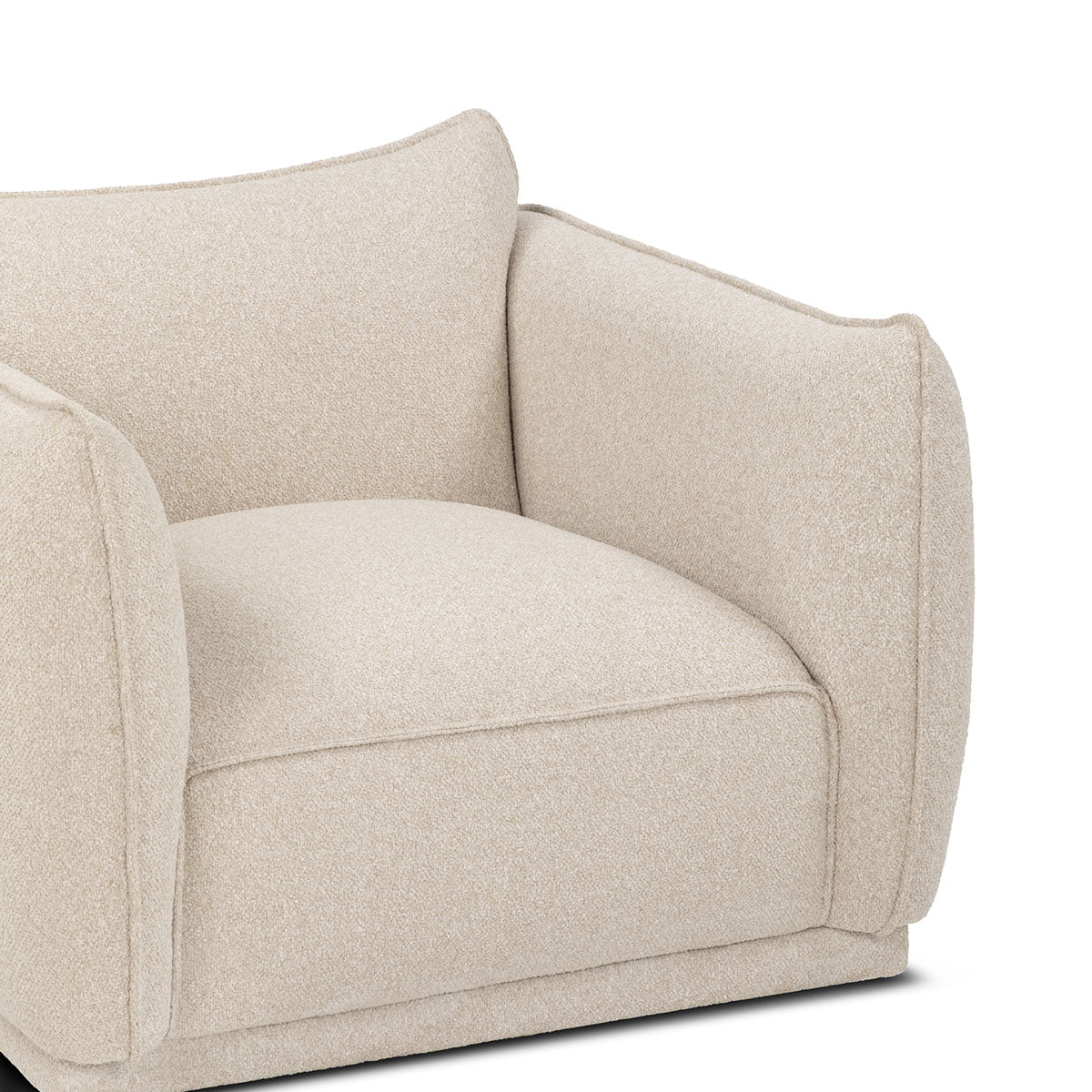 Valentina Fabric Swivel Armchair