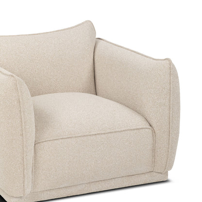Valentina Fabric Swivel Armchair