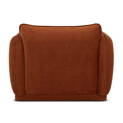 Valentina Fabric Swivel Armchair