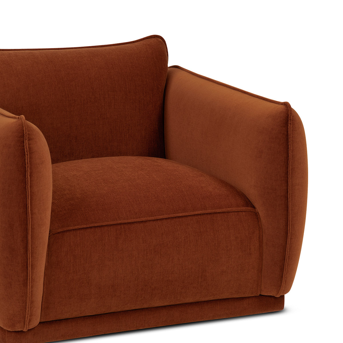 Valentina Fabric Swivel Armchair