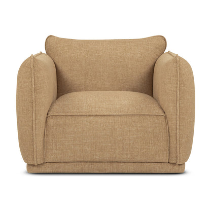Valentina Fabric Swivel Armchair