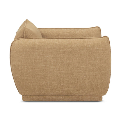 Valentina Fabric Swivel Armchair