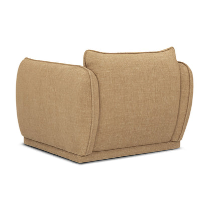Valentina Fabric Swivel Armchair