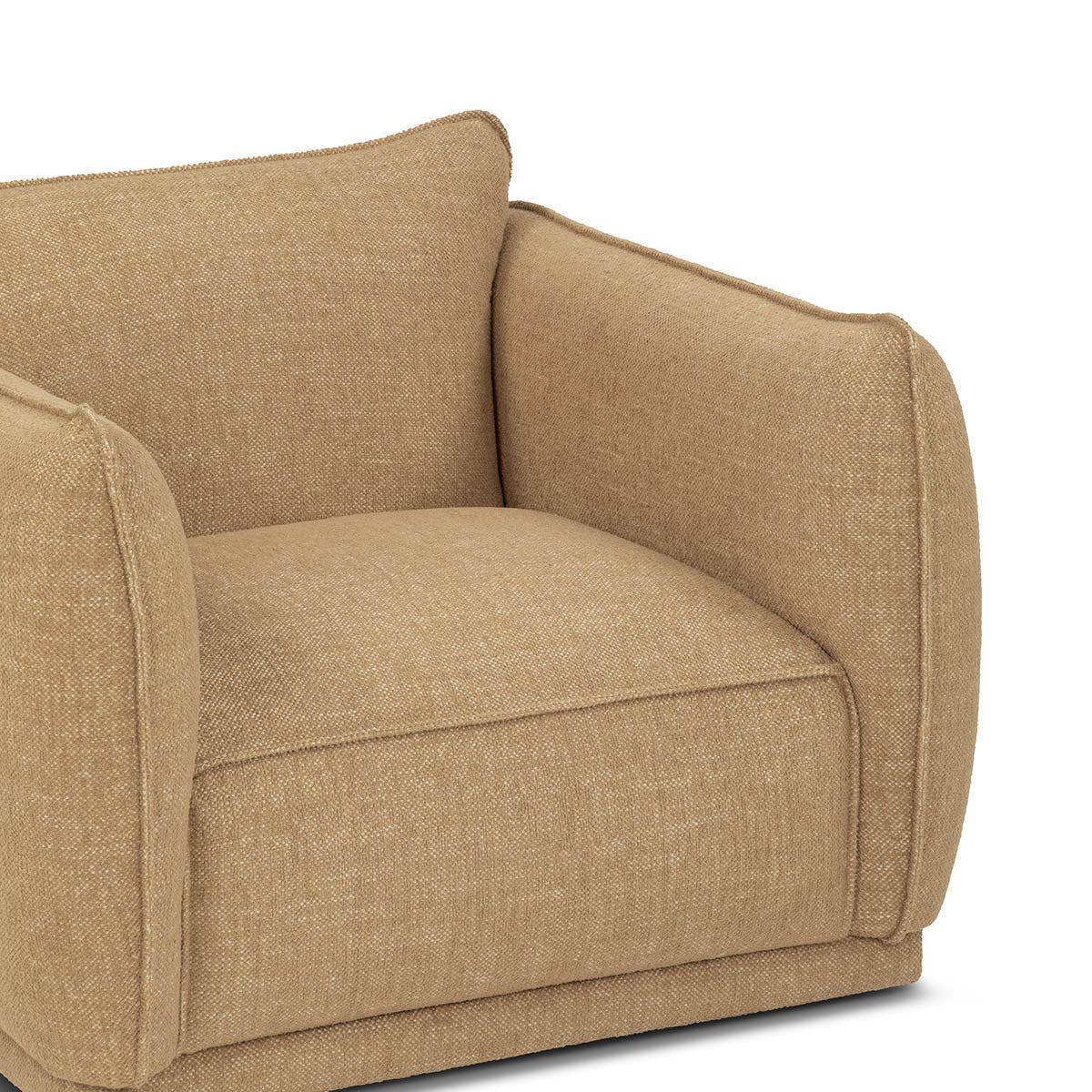 Valentina Fabric Swivel Armchair