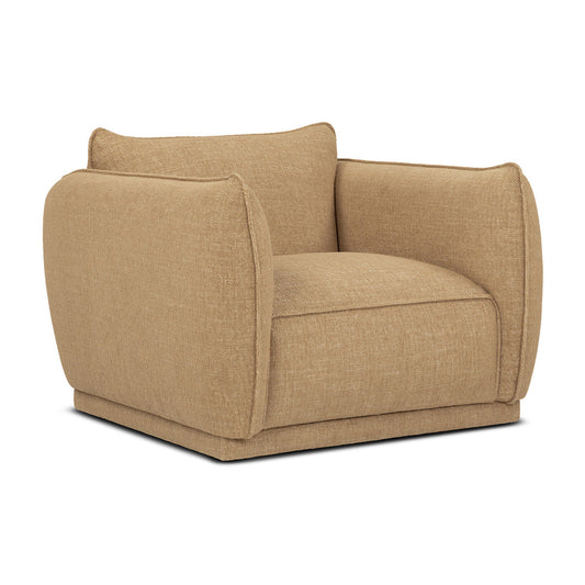 Valentina Fabric Swivel Armchair