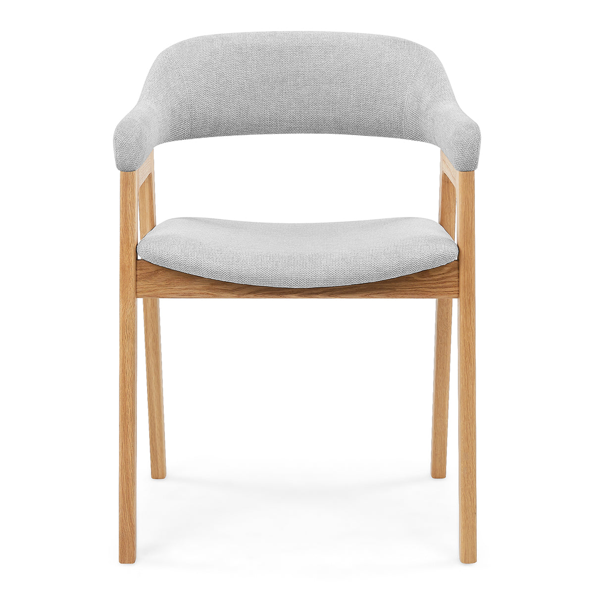 Santino Fabric Dining Arm Chair